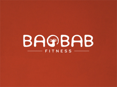 Baobab baobab fitness logo logotype tree