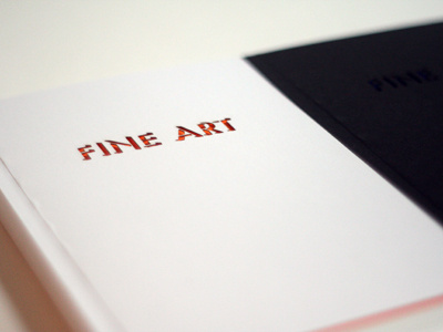 Fine Art Catalogue White