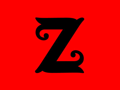 R E D Z E D circus design romani type typeface typography z