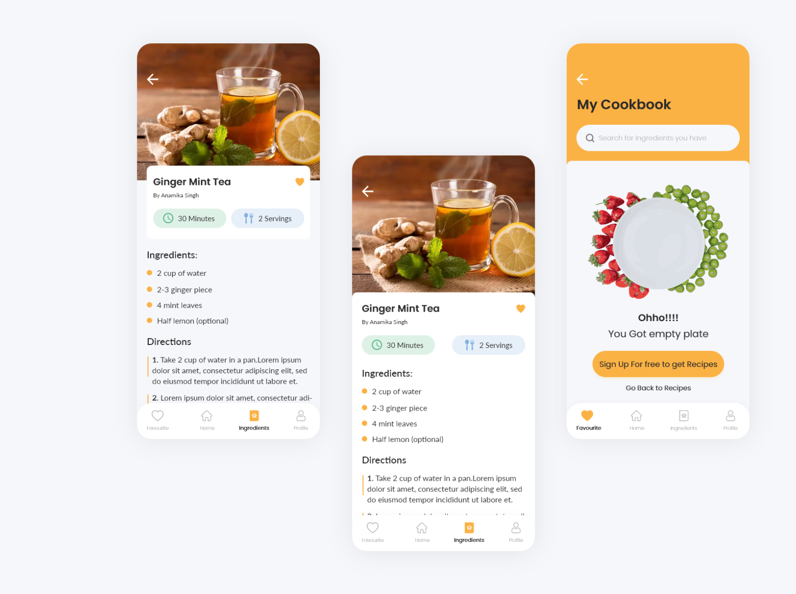 Detail Page - UI mockups by Pixians Design on Dribbble