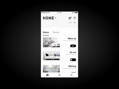 Smart Home artificial intelligence iot smarthome ui