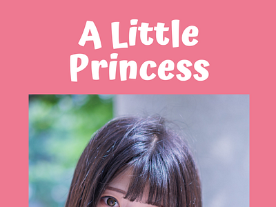 A LITTLE PRINCESS : Book Cover