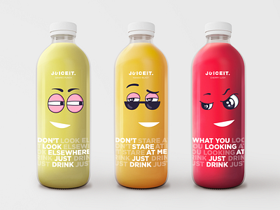 Trendy Juice Packaging - JuiceIt.