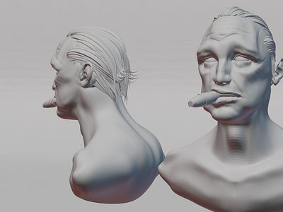 salvatore corsitto 3d artist character design godfather illustration mafia salvatore corsitto speed sketch