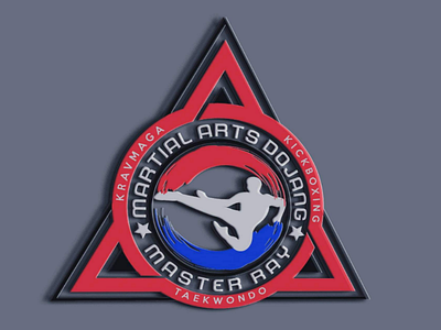 Martial arts Dojang branding creative design graphic design identity design logo logo design martial arts