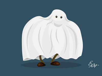 Ghost gost graphic illustration art illustrations illustrator people