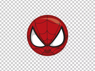 Spiderman character egotreep icon illustration spiderman superhero