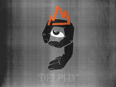 Delphic Nine 🔥 delphic esoteric fire hand illustration magic nine occult