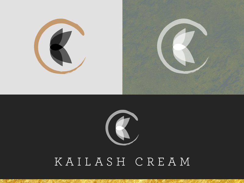 Kailash Cream Logo branding design logo