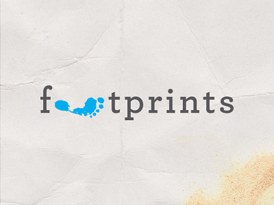 Footprints Logo #1 design inspiration logo travel