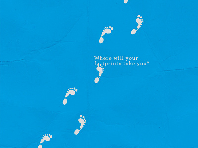 Footprints Identity branding design inspiration logo travel