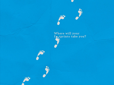Footprints Identity branding design inspiration logo travel