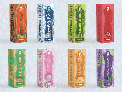 Premo Packaging Design branding cannabis cannabis branding cannabis logo cannabis packaging color color pallet color pallete design inspiration package design packaging