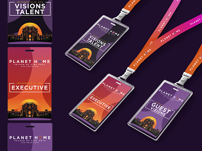 PLANET HOME Event Lanyards
