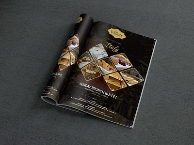 Tuscany Courtyard Magazine Design