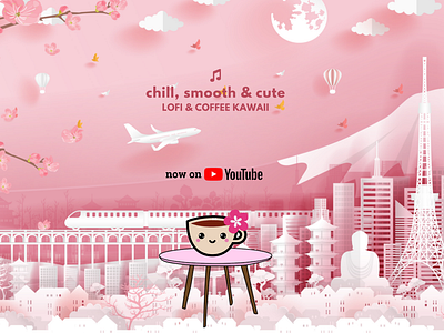 Coffee Kawaii Brewing Company - YouTube channel art