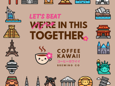 We ll Beat This Together branding covid19 inspirational instagram social media