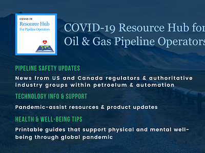 COVID-19 Resources Hub & Logo for NuGen Automation community covid19 description linkedin pipeline safety