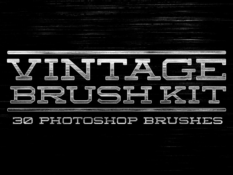 Vintage Brush Kit (Free Sample Inside) vintage brush texture distress vintage texture distress texture photoshop brush free brush