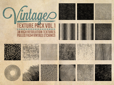 Vintage Texture Pack Vol. 1 distress distress pack matt borchert texture texture pack vintage