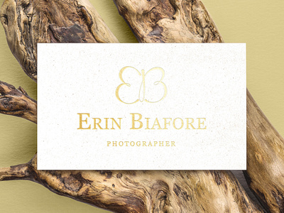 Branding for Erin - Business Card branding butterfly design icon illustrator logo logodesign simple