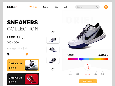 Oriel Sneakers ui