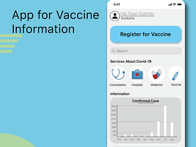 Vaccine App UI Design