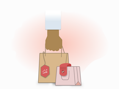 Discount Shopping design illustration vector