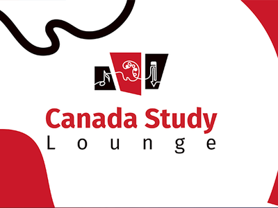 Canada Study Lounge Website banner ads brand concept branding branding concept corporate identity design icon illustration illustrator logo typography ui ux vector web