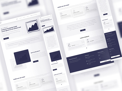 Download Website Wireframe Designs Themes Templates And Downloadable Graphic Elements On Dribbble PSD Mockup Templates