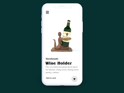Wine Holder App Animation 3dsmax animated animation animation 2d animation after effects appdesign characterdesign clean creative fluid modern motion design wine