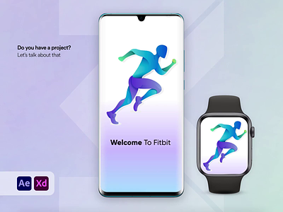 Fit-bit helps you reach your goals android app design app design app ui branding clean creative design finess fitbit ios app design modern tracker app watch tracker