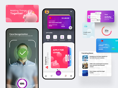 NatWest | Banking App Concept | Financial Mobile App accounts bank banking branding credit card crypto finance fintech interface mobile design modern natwest redesign transactions ui user interface