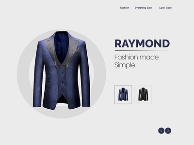 Raymond- suits lover after effects after effects animation android app design brand design branding clothing brand creative design design ecommerce ios landingpagedesign mobileappdesign modern ui ux uidesigner webdesigner