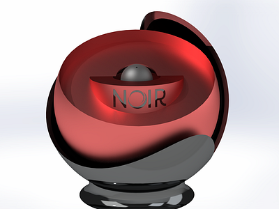 Noir perfume bottle