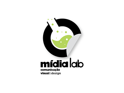 MidiaLab logo branding design logo logotype vector