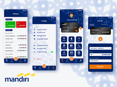 Redesign Mandiri Online Apps