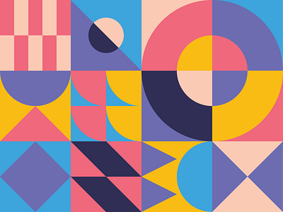 JSU Student Symposium 2022 Pattern circle color colorful geometric geometric illustration pattern shape shapes