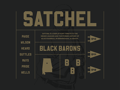 Satchel Font Design 1