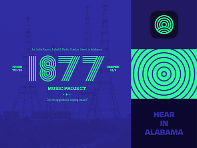 1877 Music Project Brand Board