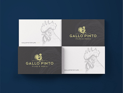 Gallo Pinto Branding branding business card design illustrated logo illustration logo logo design logodesign logotype vector