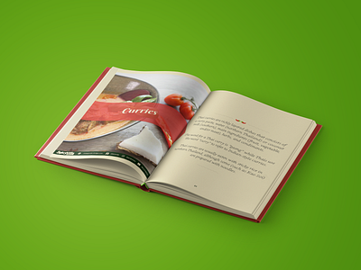 Cookbook Chapter Spread book cookbook design