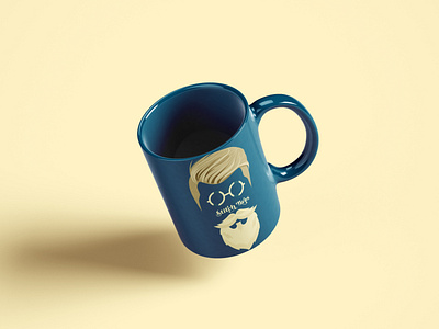 Stitch Bros Coffee Cup behance blue brand design brand identity branding character coffee cup colors concept creative design dribble graphic design iconography illustration logo design logotype mascott tailoring yellow