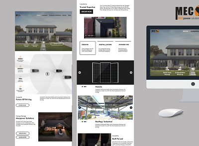 Solar Panel Wireframe branding graphic design logo ui