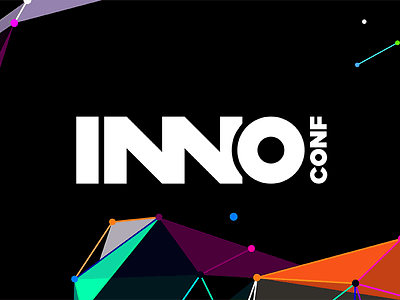 INNO Branding branding colorful conference graphic design illustration logo logodesign modern nodes tech typography vector