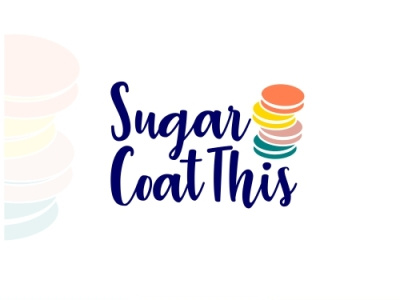 sugar coat this branding bread cake cakes design logo logos sugar