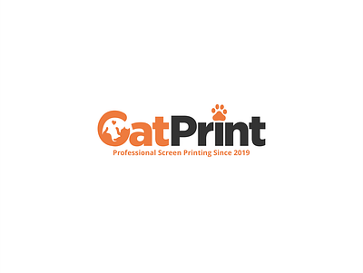 CAT cat cats design logo logos print printing