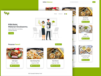 Portfolio Website Ufood