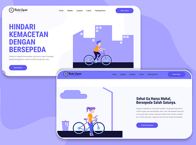 Website Rental Sepeda bicycle codeigniter website design