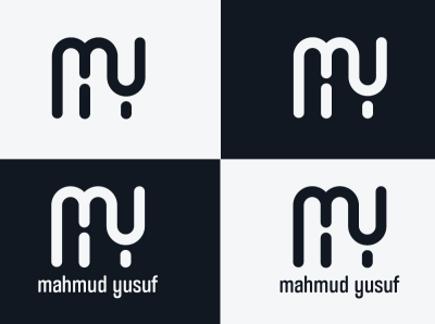 personal logo mahmud yusuf design logo logodesign personal logo